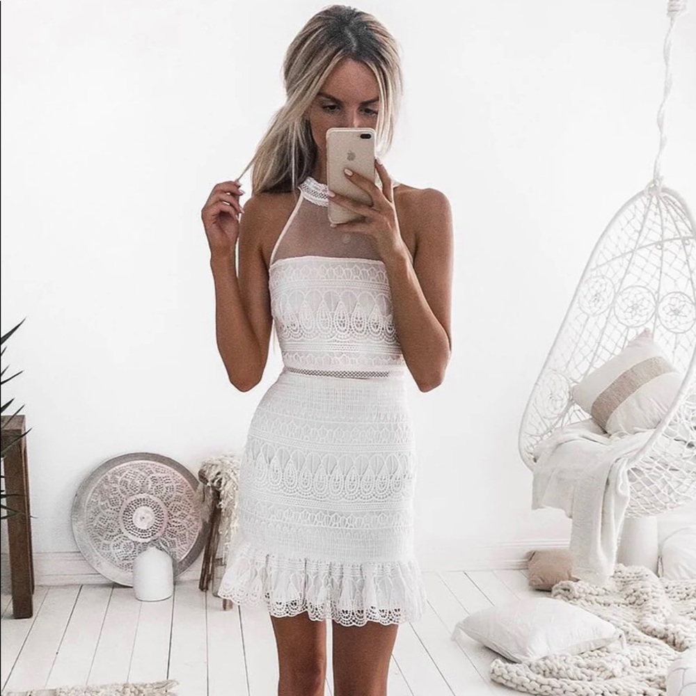 JAUS VICKY DRESS IN WHITE (sold out online)